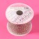 Rhound rhinestones, with holography, d = 2 mm, width - 7 mm, 4.5 ± 0.5 m, silver color