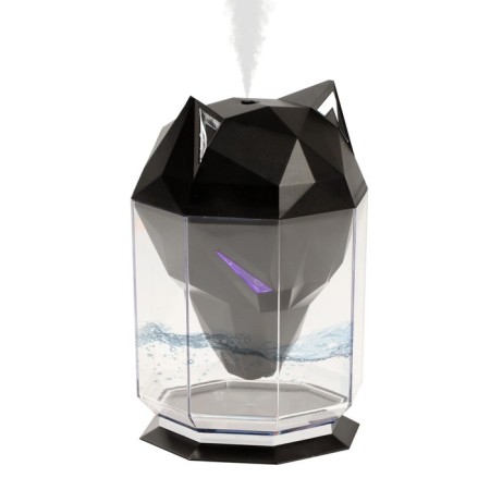 Air humidifier Luazon HM-12 "Wolf", ultrasonic, 650 ml, 2 W, submersible, USB, black-5