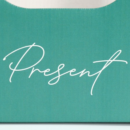 Flower box box "Present", 17 × 12 × 32 cm-4