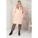 Female coat, size 66, powder color
