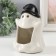 Ceramics "White Ghost in the cap" 13x10x9 cm