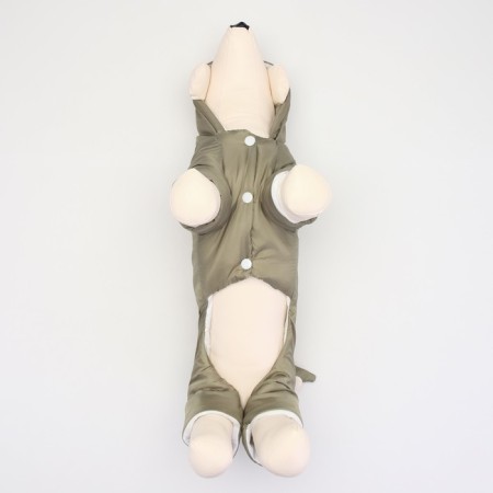 A jumpsuit with the lodge "Dragosh", size L (DS 35, OG 45 cm, weight 8-10 kg), khaki-5
