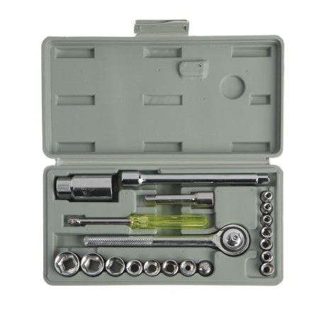 A set of tools in the case of the tundra, universal, 1/4 "and 3/8", 20 items-1