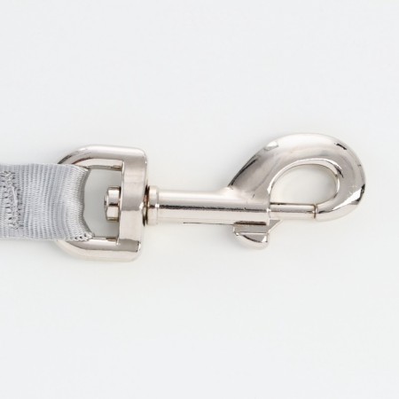 Roulette "Pigzon" reflective, 8 m, up to 50 kg, cable, rubberized handle, white-4