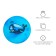 Children's ball, d = 25 cm, 60 g, color mix