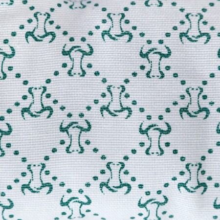 Pillow for chair bull Green 40x40cm, Rogozhka, 150 g/m2, Hollofiber-1