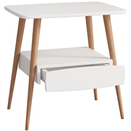 Journal table "Como", 600 × 450 × 615 mm, color white snow-2