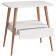 Journal table "Como", 600 × 450 × 615 mm, color white snow