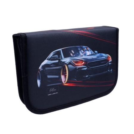 Penal 3 sections, tab inside, 140 x 210 x 40 mm, fabric, calligrata top block "Call"-2