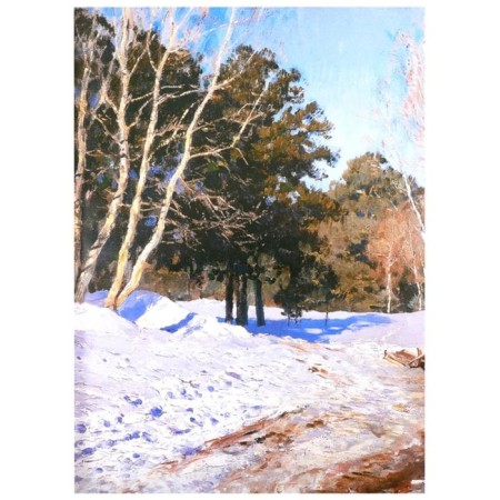 Isaac Levitan. Seasons. Astakhov A.-2