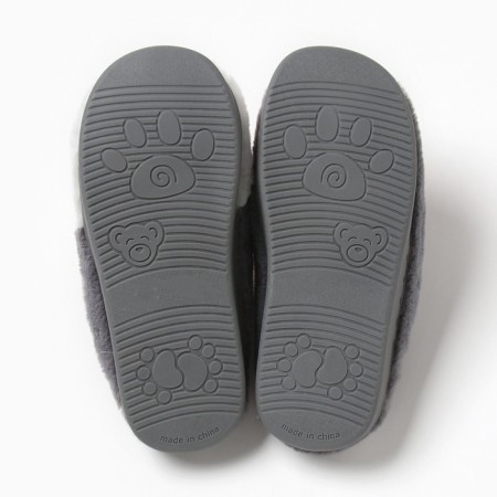 Slips children's size 32-33, gray color-9