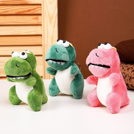Soft toy "Dragon" on a key fob, 13 cm, color mix-4