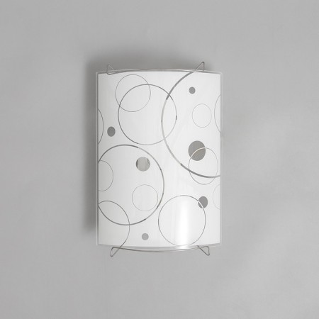 Lamp "Circles" 1 lamp E27 60 W MOLLIR. 22x15cm