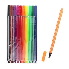 Set of capillary pens, 0.4 mm, 10 colors, thin line