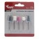 A set of abrasive balls "course" 36462, on metal, pin 3 mm, 5 pcs.