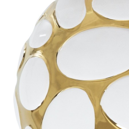 Decorative table lamp Arte Lamp Poppy A4063LT-1GO, E14, 40 W, 25x18x34 cm, golden, white-2