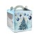 Confectionery box with a window, a chest, "Christmas tree", 20 x 20 x 20 cm, New Year
