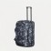 Road bag on wheels, a lightning department, with an increase, an outer pocket, black color