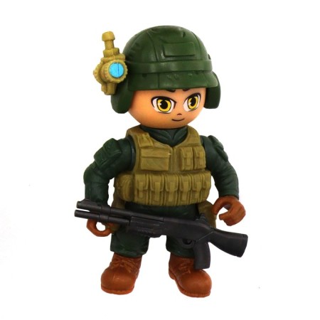 FUNKY TOYS figure "Special Forces", in green uniform, 8 cm, mix-14