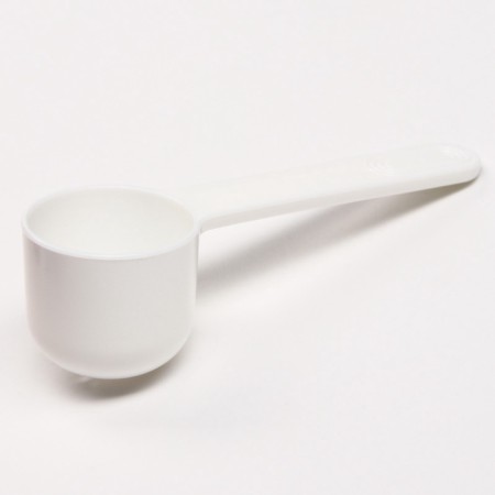 Container for storing baby food 450 ml., With a spoon, blue color-9