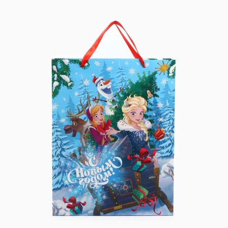 New Year. Gift package, 31x40x11.5 cm, packaging, cold heart-2
