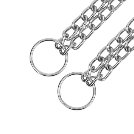 Collar - two -row metal strain, 65 cm, wire thickness 3 mm-2