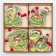 New Year! A set of pendants "Snake", in a wooden gift package, 12 pcs.