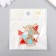 Decor for creativity metal, enamel "Double triangle" 1.8x2 cm