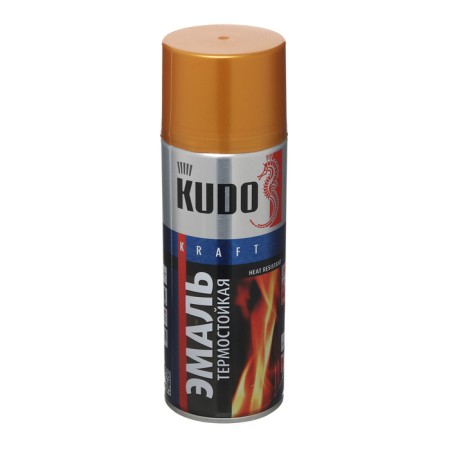 Enamel Kudo thermal-resistant gold, 520 ml KU-5007