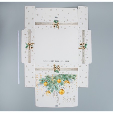 Gift Gift "White Tale", 31 x 24.5 x 8 cm, New Year-5