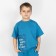 T -shirt for boy One Love Light, height 122 cm, sea wave color