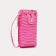 Baby bag on magnet, long belt, pink color