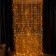 Garland "Curtain" 2 × 3 m, IP20, transparent thread, 720 LED, yellow glow, 8 modes, 220 V