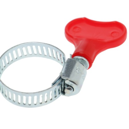 Chervyki clamp with the "lamb" Zein, through the surplus, a diameter of 13-23 mm, galvanized-5