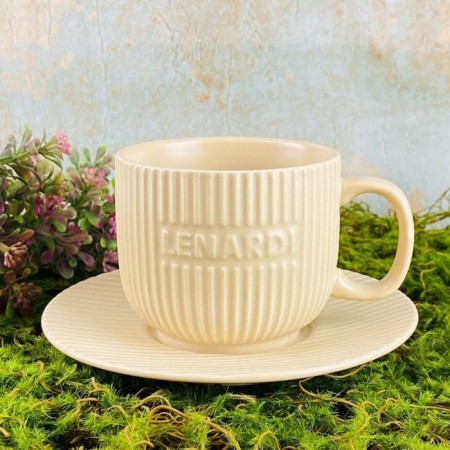Tea set of Lenardi, porcelain, 290 ml, 12 items