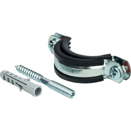 Plumbing plumbing Stout SAC -0020-100112, 1 1/2 ", 47-52 mm, hairpin screw +dowel plastic.