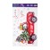 Stickers for glass "Winter - Miracles time", reusable, 20 x 34 cm, New Year