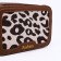 Cross-Bodi Bag on a zipper, brown color