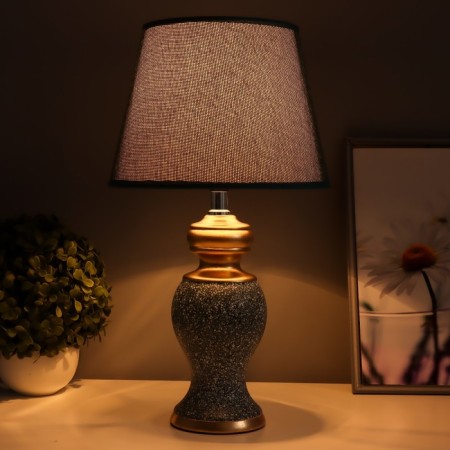 Lamina table lamp E14 40W green-gold 22x22x40 cm-1