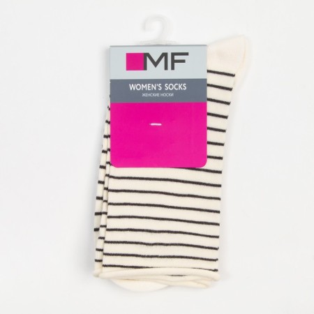 Women's socks, cream color, size 25-27 (39-41)-5