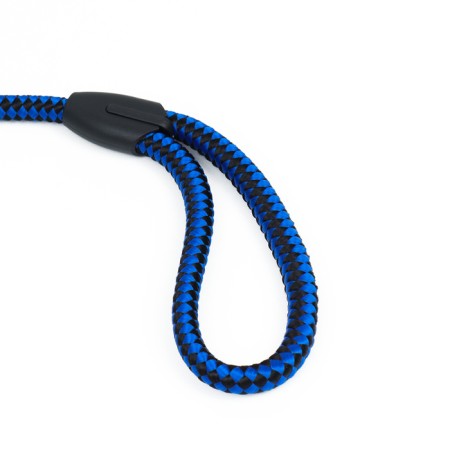 Round Land "Rice", 120 x 1.2 cm, blue-black-2