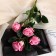 Artificial "roses" 5x55 cm, pink