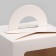 Packaging for one cupcake, white, 9.2 x 9.2 x 11.1 cm