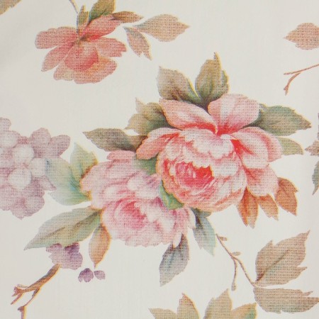 The tablecloth on a non -woven base is reusable with a “rose” fiber, 135 × 180 cm, beige color-2