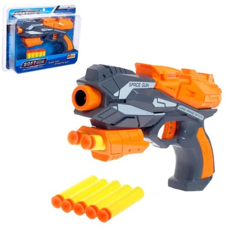 Blaster "Cosmos", shoots soft bullets, MIX's colors