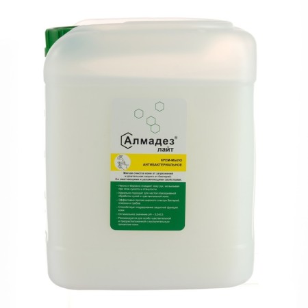 Cream-soil antibacterial diamondez-lite, canister 5l.