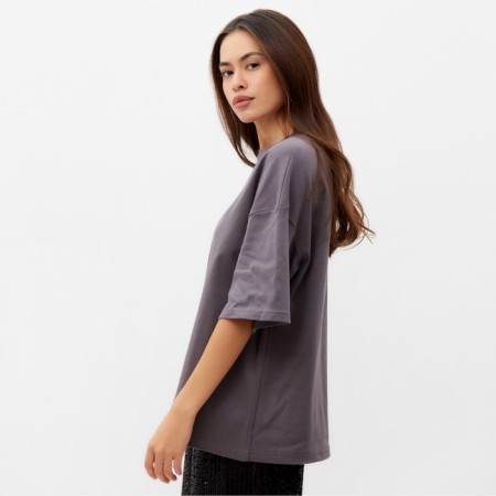 Women's T -shirt MIST Moscow p. L-XL, gray-3