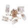Darsy chandelier 5x40W E27 Gold Model: 2829735