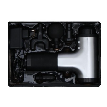 Body massage Luazon LEM-42, percussion, 4 nozzles, 6 speeds, from the battery-9