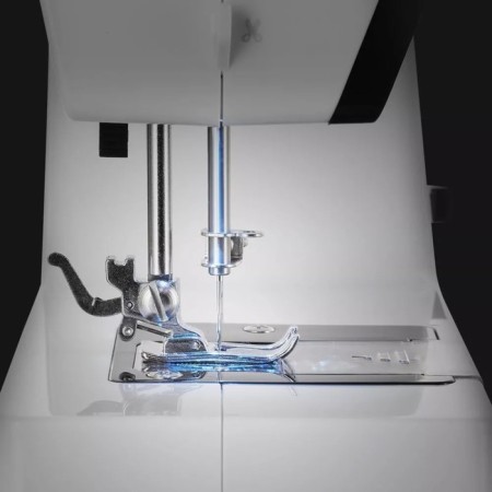 Sewing machine KitFort KT-6044, 9 W, 12 operations, semi-automatic, white-hourly-7